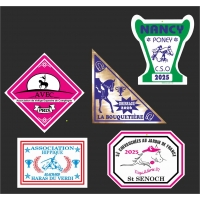 Plaques PVC - 2 couleurs